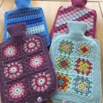 Crochet Hot Water Bottle Cover