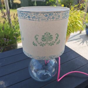 Block Printed Lampshades